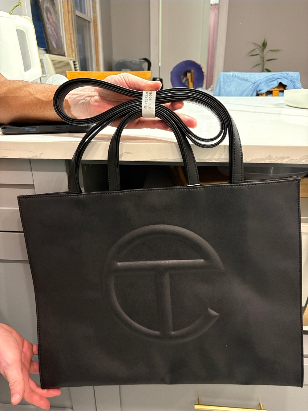 Large (Brand New!!) Black Telfar shopping bag